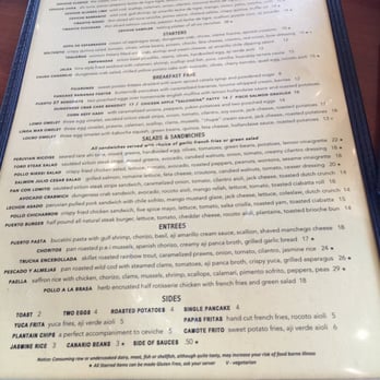 Puerto 27 Peruvian Kitchen & Pisco Bar - Menu - Peruvian Near Me - Pacifica, California Puerto 27 Peruvian Kitchen & Pisco Bar - Menu - Peruvian Near Me - Pacifica, California