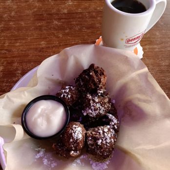 Denny's - Given free chocolate pancake poppies. Fresh, hot and yummy. - Diners Near Me - Roseville, California