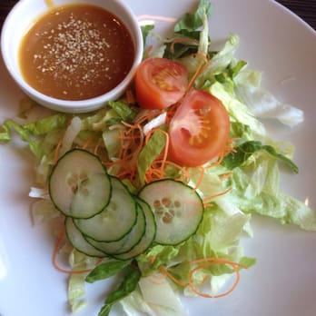 Seki Noodlehouse - Salad with dressing on the side 3 stars fresh greens decent - Sushi Bars Near Me - Kelowna, British Columbia Seki Noodlehouse - Salad with dressing on the side 3 stars fresh greens decent - Sushi Bars Near Me - Kelowna, British Columbia