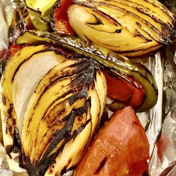 Local Provisions - Grilled vegetables - I picked out the onions because I hate them! - Italian Near Me - Sterling, Virginia Local Provisions - Grilled vegetables - I picked out the onions because I hate them! - Italian Near Me - Sterling, Virginia