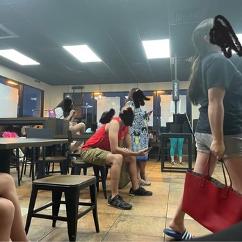 Taco Bell - Dining room full of people waiting for food, no one eating. Some for over an hour. - Fast Food Near Me - Hilo, Hawaii Taco Bell - Dining room full of people waiting for food, no one eating. Some for over an hour. - Fast Food Near Me - Hilo, Hawaii