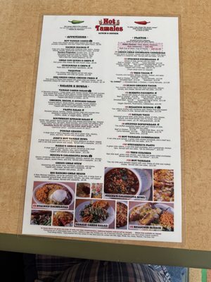Menu photo 3 Hot Tamales Rio Rancho, NM