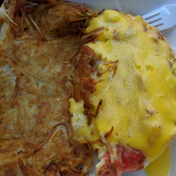 Don's Country Kitchen - Seafood omelette with hash browns and hollandaise sauce - Breakfast & Brunch Near Me - Carlsbad, California Don's Country Kitchen - Seafood omelette with hash browns and hollandaise sauce - Breakfast & Brunch Near Me - Carlsbad, California