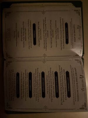 Menu photo 4 Apotheke Nomad New York, NY Menu photo 4 Apotheke Nomad New York, NY