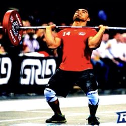 CrossFit JagLion - Owner and Head Coach Irving Hernandez at Madison Square Garden with the New York Rhinos Team!!