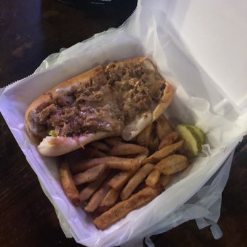 Thurston's Pub - Best chicken cheesesteak  Fresh chicken breast cut up you would think they bake the rolls in the back of the kitchen so soft and moist - Pubs Near Me - Bear, Delaware