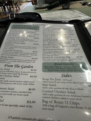 Menu photo 1 Crest Hill Tea Room The Plains, VA Menu photo 1 Crest Hill Tea Room The Plains, VA