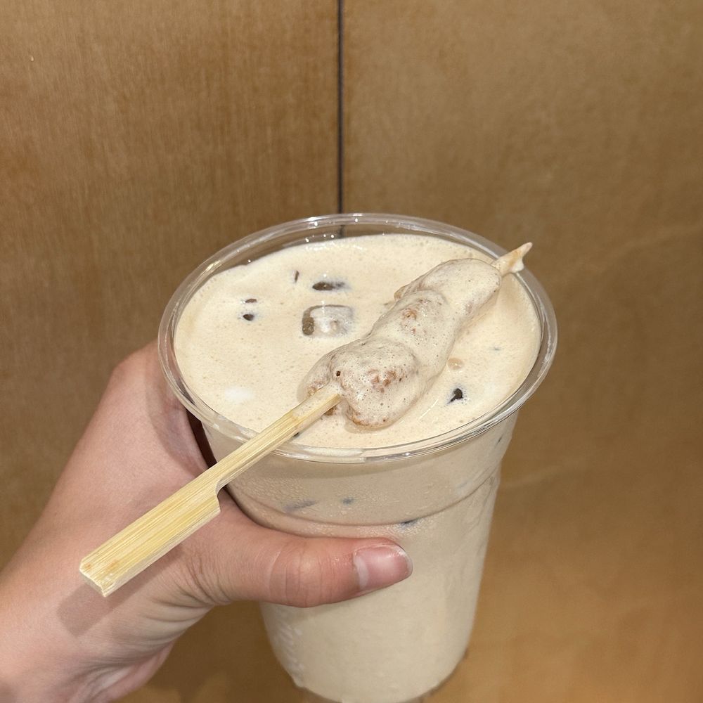 Heybings Desserts & Coffee - Injeolmi Latte - Desserts Near Me - Irvine, California