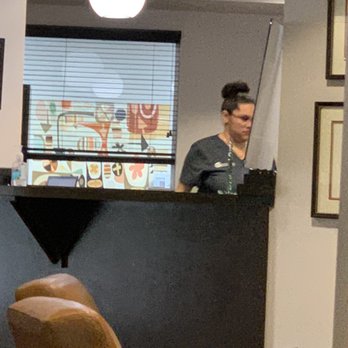 Brian D Haas, MD - Again no mask and chairs placed without regard to CDC standards. - Ophthalmologists Near Me - Orlando, Florida