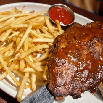 Phoenix City Grille - Baby Back Pork Ribs Fries - Bars Near Me - Phoenix, Arizona
