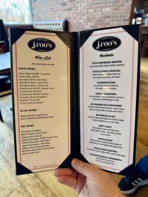 Menu photo 7 J Roo's Restaurant North Haven, CT