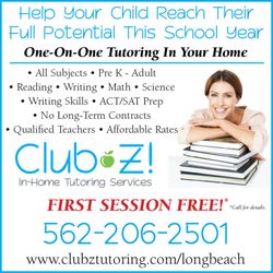 Club Z! In Home Tutoring Services