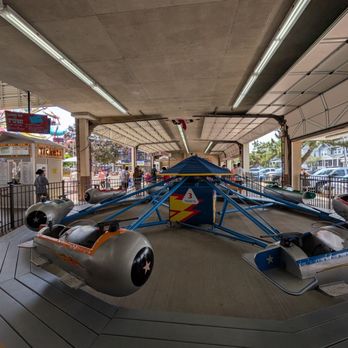 Funland - Toddler sky fighter ride. Doesn't spin very fast which is great given the target audience - Arcades Near Me - Rehoboth Beach, Delaware