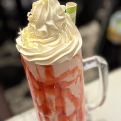 Sugar Factory - Orlando - Strawberry Milkshake