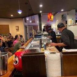 Kanpai Sushi - Tony & the wonderful crew are busy creating yummy treats! Thanks Tony!