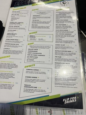 Menu photo 1 BigShots Golf Fort Worth, TX