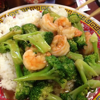 Little Mandarin - Broccoli and prawns! - Chinese Near Me - San Rafael, California