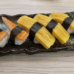 Kakemono Sushi - Crab Meat and Tamago Sushi