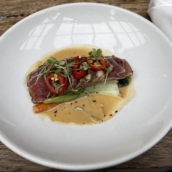Refinery Rooftop - Seared Tuna - Lounges Near Me - New York, New York