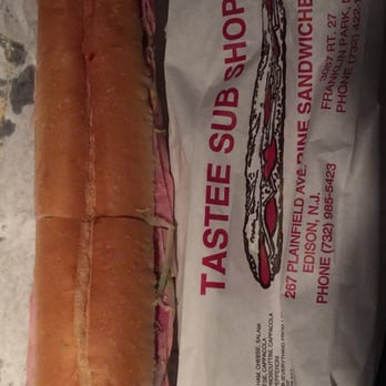 Tastee Sub Shop - Huge ! Maybe 2 foot long super sub. $10 - Delis Near Me - Edison, New Jersey Tastee Sub Shop - Huge ! Maybe 2 foot long super sub. $10 - Delis Near Me - Edison, New Jersey