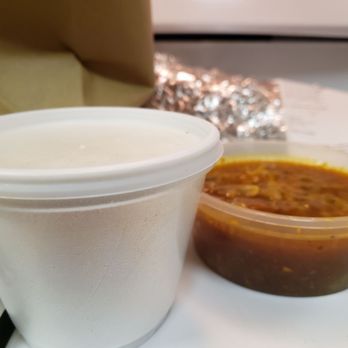 The Curry Leaves - $4.99 Hot and sour soup on the right and $2.99 side of basmati rice on the lefr - Indian Near Me - Rocklin, California The Curry Leaves - $4.99 Hot and sour soup on the right and $2.99 side of basmati rice on the lefr - Indian Near Me - Rocklin, California