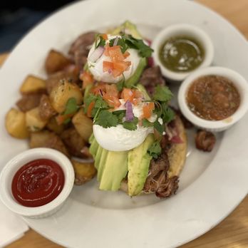 Bloom - Carnitas Benedict - American Near Me - Santa Clara, California