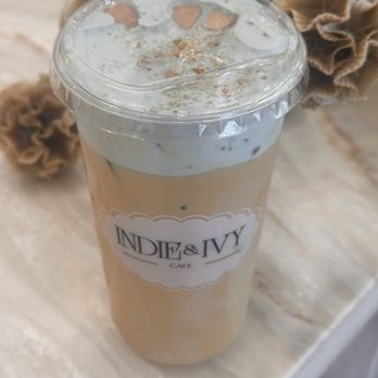 Indie & Ivy Cafe - Iced Coastal Cowgirl Latte - Coffee & Tea Near Me - Sugarcreek, Ohio Indie & Ivy Cafe - Iced Coastal Cowgirl Latte - Coffee & Tea Near Me - Sugarcreek, Ohio