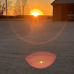 Allen Hill Farm - The sunset was a perfect ending to a beautiful wedding!