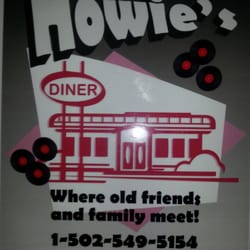 Howie's Family Restaurant - Front of Menu
