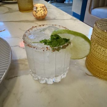 Fieldings Steak - Verde Margarita - Steakhouses Near Me - Houston, Texas