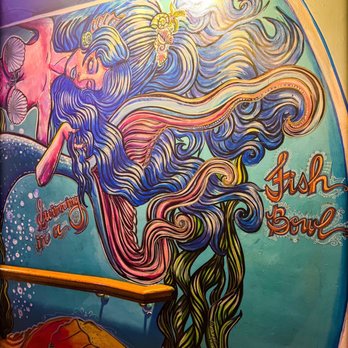 The Fishbowl - a painting of a mermaid with long hair - Bars Near Me - Salisbury, North Carolina The Fishbowl - a painting of a mermaid with long hair - Bars Near Me - Salisbury, North Carolina