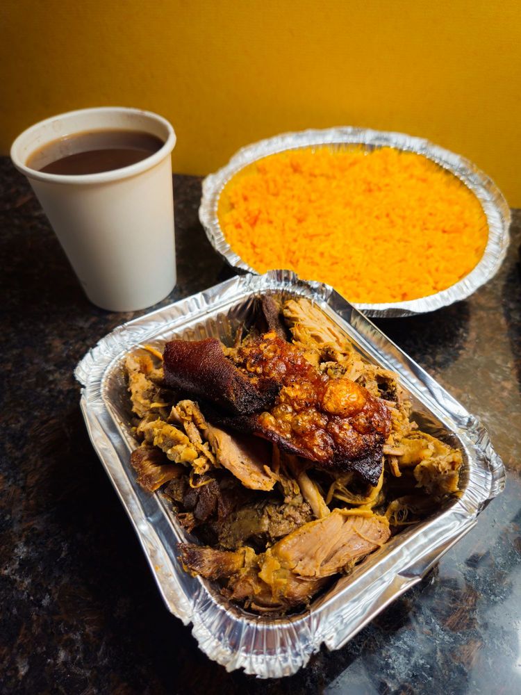 Food from Mis Raices Restaurant