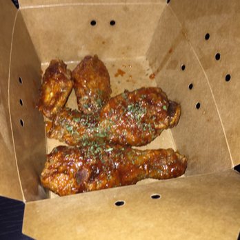 Chickenple - I wanted to take a pic before but we started eating it before I could get a pic lol - Korean Near Me - North Arlington, New Jersey