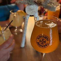 Kinsmen Brewing - Lemon law, and a few vodka lemonades (Smurf something in the back lol)