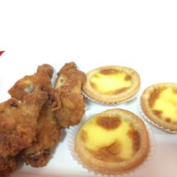 Yoyou - Fried chicken and Portuguese egg tarts