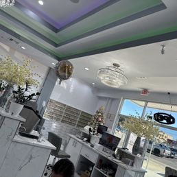 Front of the salon.