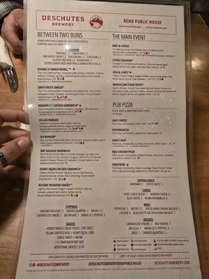 Menu photo 6 Deschutes Brewery Bend Public House Bend, OR Menu photo 6 Deschutes Brewery Bend Public House Bend, OR