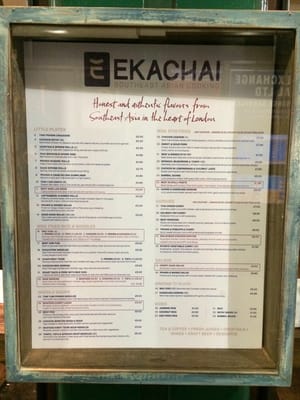 Menu photo 2 Ekachai London, XGL