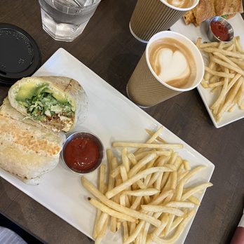 Tryst Caffe - Fried Chicken Wrap - Cafes Near Me - Beverly Hills, California Tryst Caffe - Fried Chicken Wrap - Cafes Near Me - Beverly Hills, California