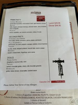 Menu photo 3 Mima Vinoteca Irvington, NY