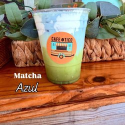 Cafe-Tico - Matcha Azul (just one of the several kinds they offer)