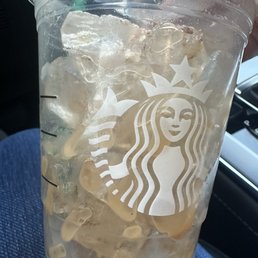 More ice than drink