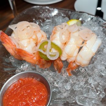 STK Steakhouse - Jalapeño Pickled Shrimp Cocktail - Bars Near Me - Miami Beach, Florida STK Steakhouse - Jalapeño Pickled Shrimp Cocktail - Bars Near Me - Miami Beach, Florida