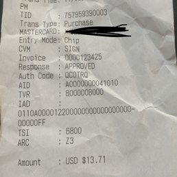 Receipt