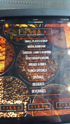 Menu photo 8 Tikka Indian Grill Kew Gardens, NY