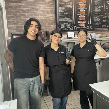 Sourdough & Co.  - These are the awesome crew the fourth time we went there! Very cool people! :) - Salad Near Me - Daly City, California