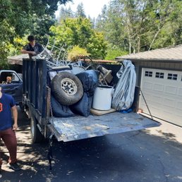 Had their truck completed filled in about a half hour. Finally got rid of it all!