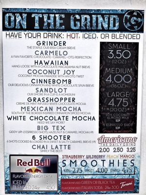 Menu photo 3 On the Grind Coffee New Braunfels, TX Menu photo 3 On the Grind Coffee New Braunfels, TX