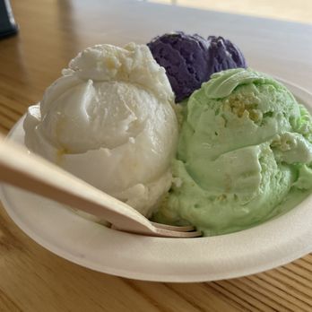 Churn And Bake Ice Cream - Mango sticky rice, Ube and coconut Pandan tres leches - Ice Cream & Frozen Yogurt Near Me - Plano, Texas Churn And Bake Ice Cream - Mango sticky rice, Ube and coconut Pandan tres leches - Ice Cream & Frozen Yogurt Near Me - Plano, Texas