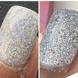 Aloha Nails & Spa - Left side is the redo. Right side is the first time. But told me they look the same.
